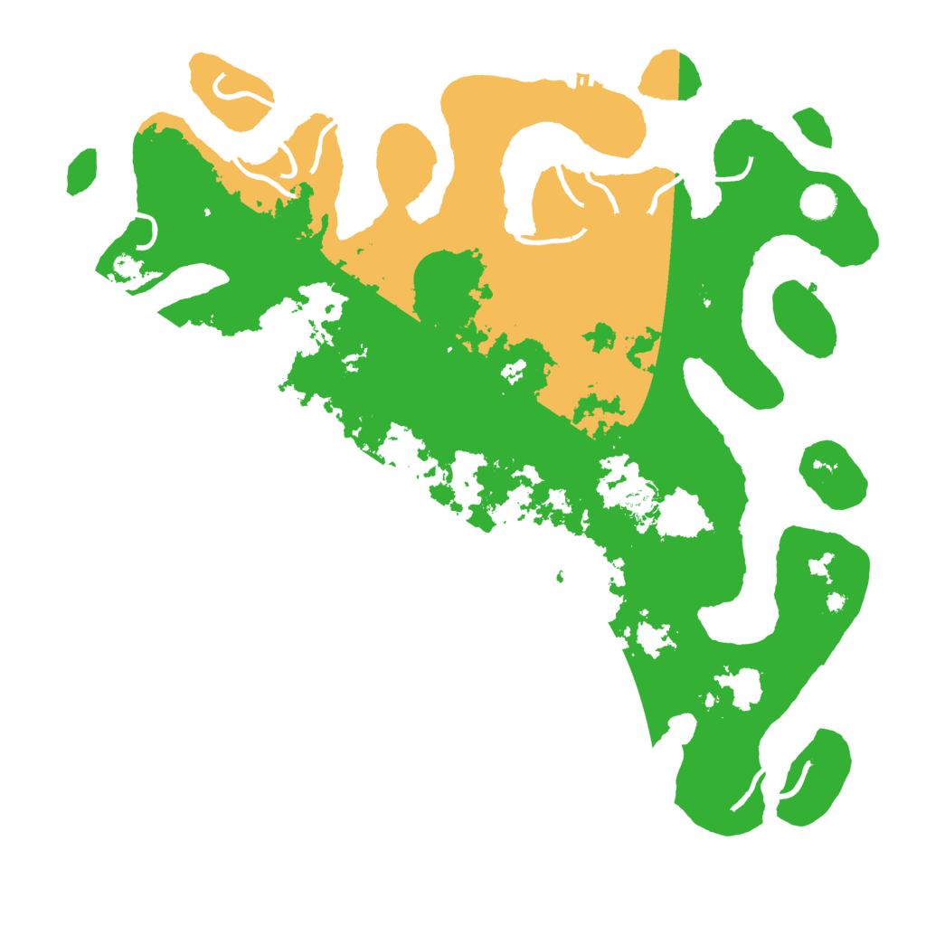 Biome Rust Map: Procedural Map, Size: 4500, Seed: 2010997758