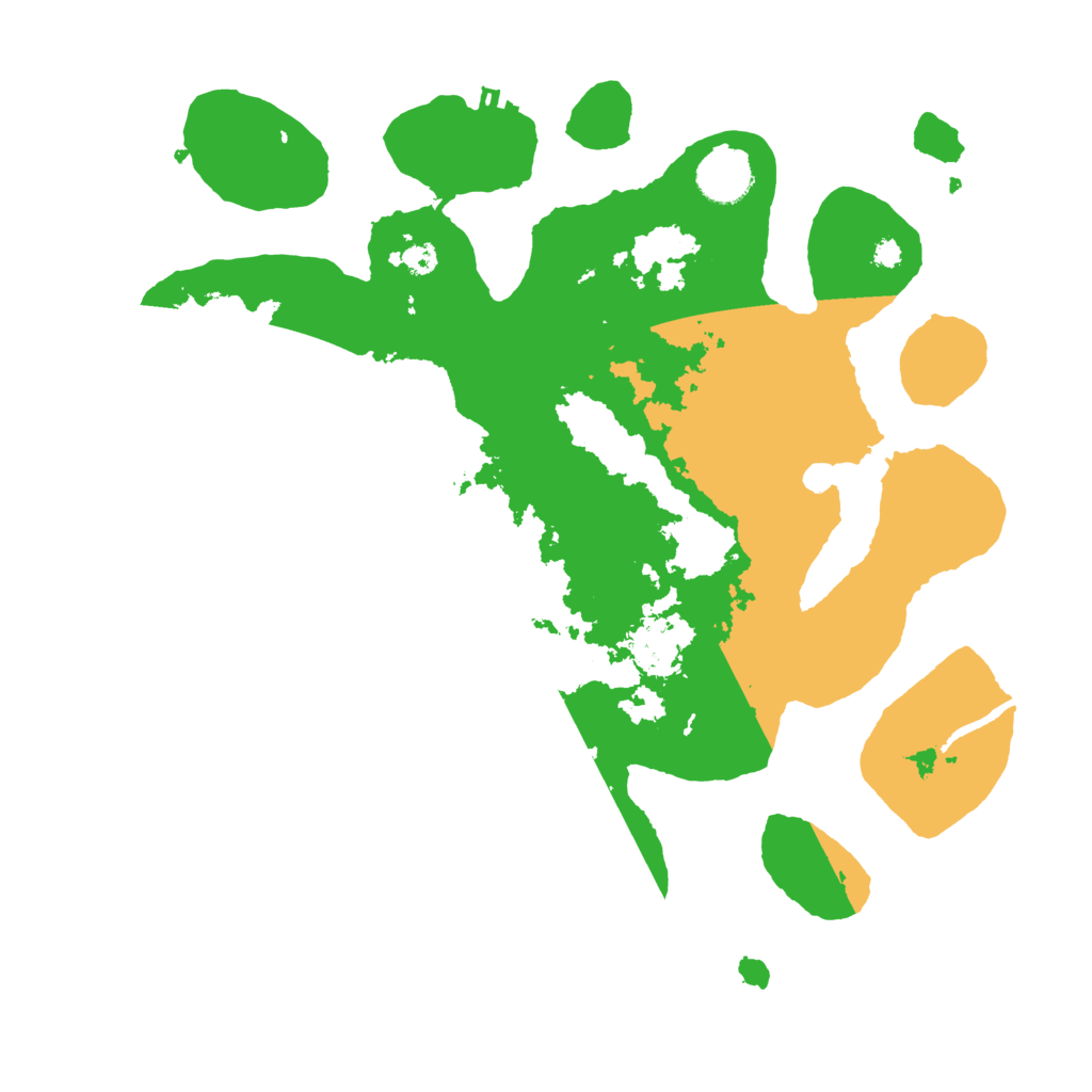 Biome Rust Map: Procedural Map, Size: 3550, Seed: 634395