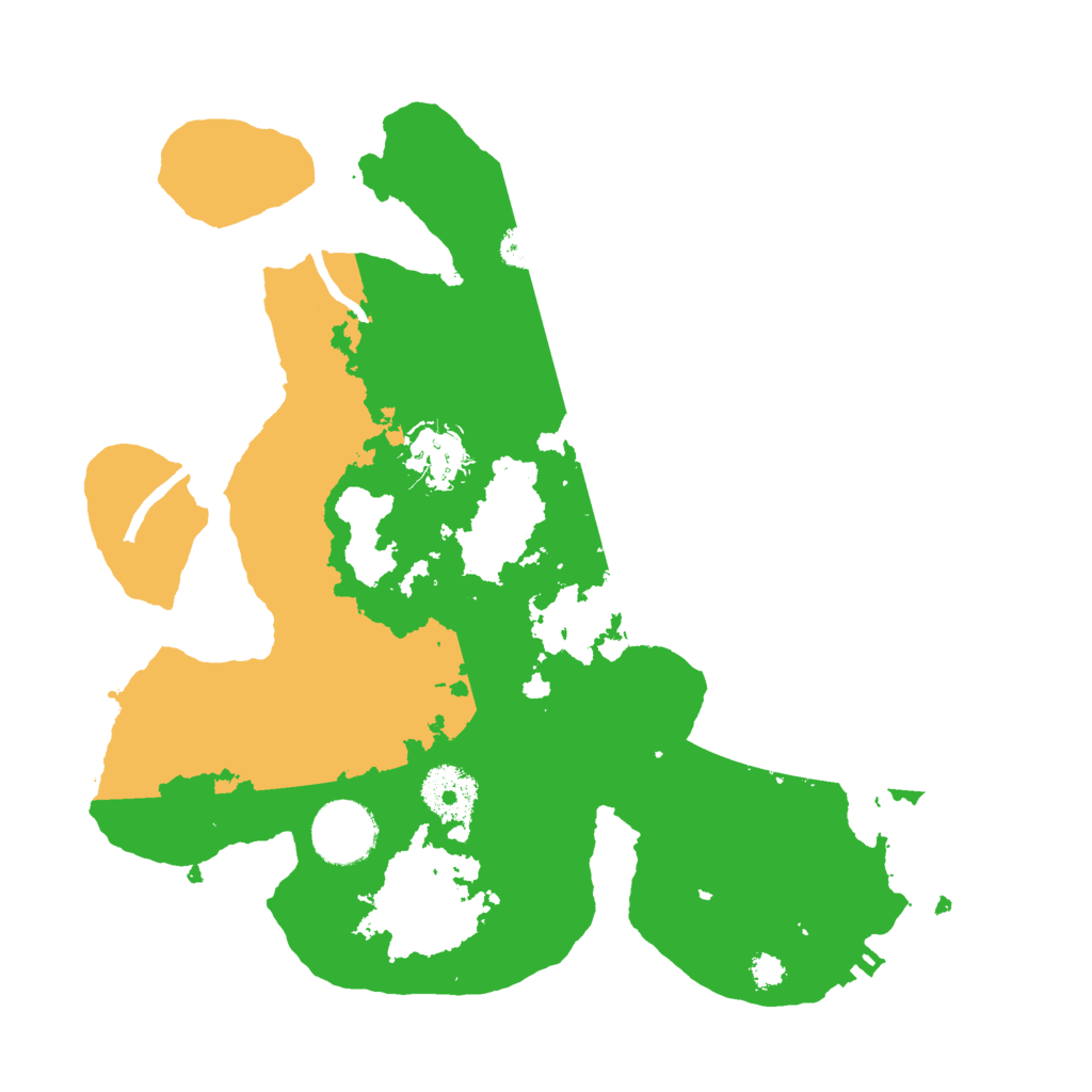 Biome Rust Map: Procedural Map, Size: 3000, Seed: 546