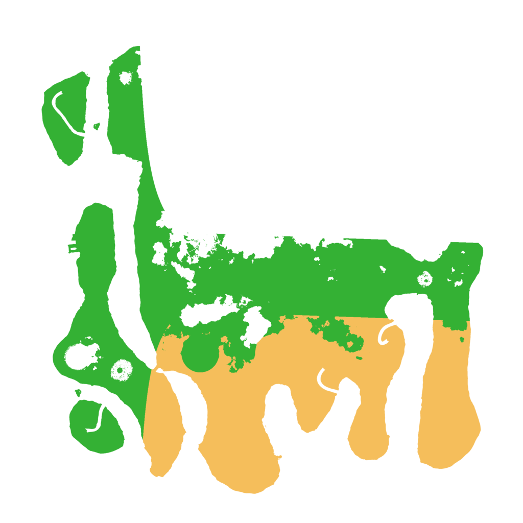 Biome Rust Map: Procedural Map, Size: 3700, Seed: 1413647953