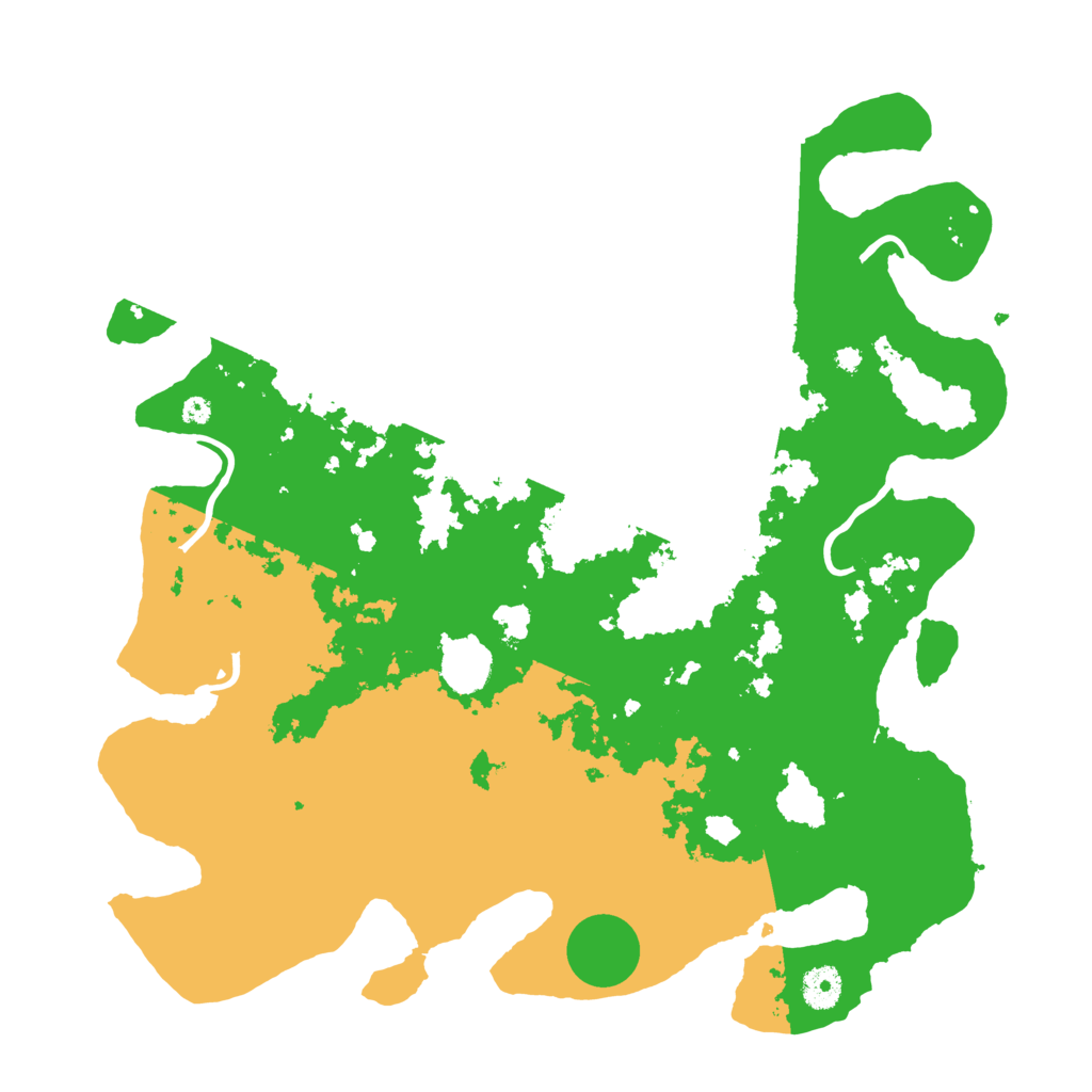 Biome Rust Map: Procedural Map, Size: 3950, Seed: 1580082585