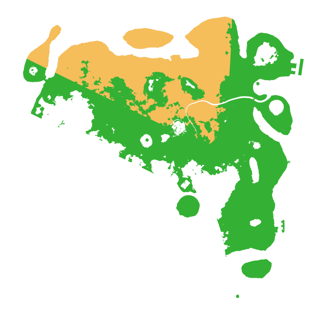 Biome Rust Map: Procedural Map, Size: 3850, Seed: 1641516390