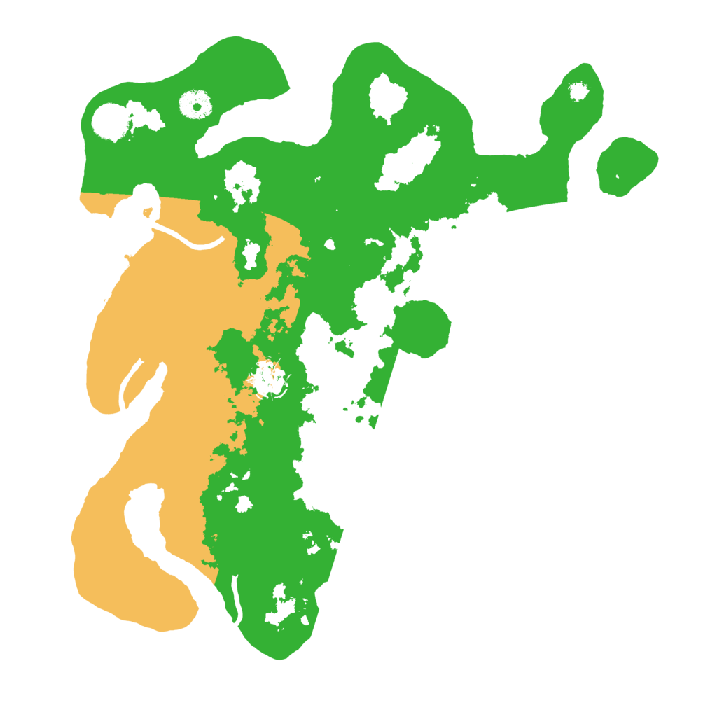 Biome Rust Map: Procedural Map, Size: 3500, Seed: 3202856