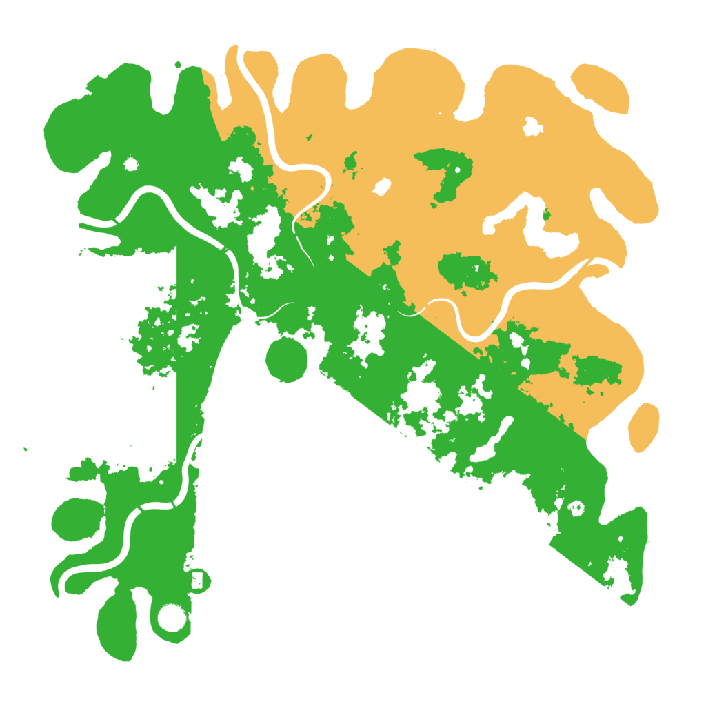 Biome Rust Map: Procedural Map, Size: 4500, Seed: 8675309