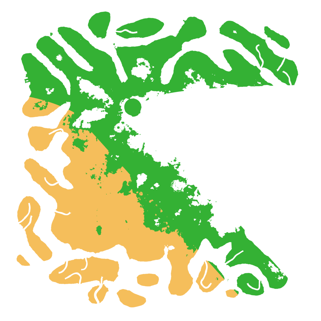 Biome Rust Map: Procedural Map, Size: 5000, Seed: 34646056