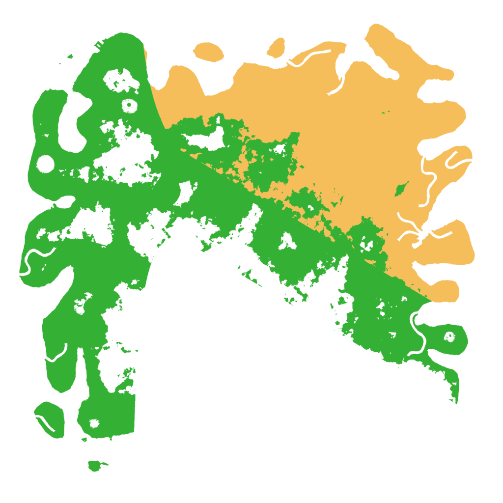 Biome Rust Map: Procedural Map, Size: 5000, Seed: 94215442