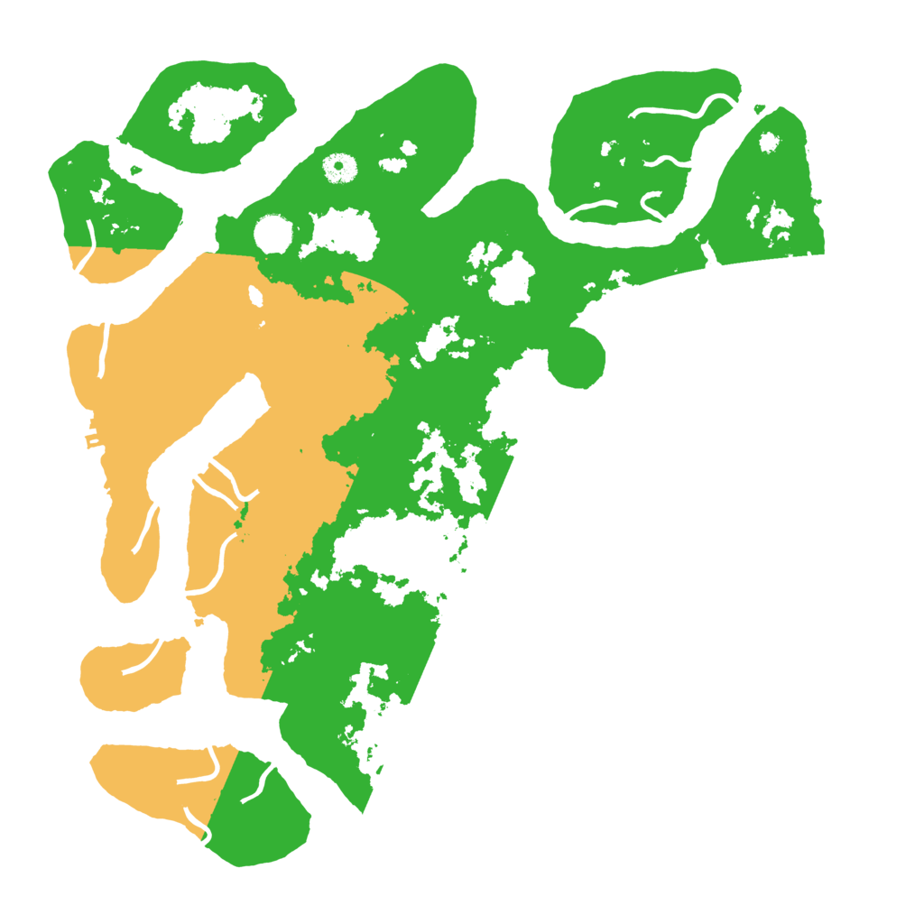 Biome Rust Map: Procedural Map, Size: 4250, Seed: 32087