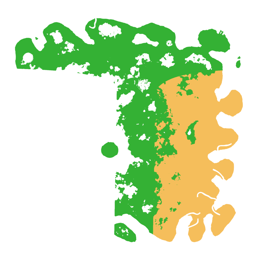 Biome Rust Map: Procedural Map, Size: 4500, Seed: 2083057299