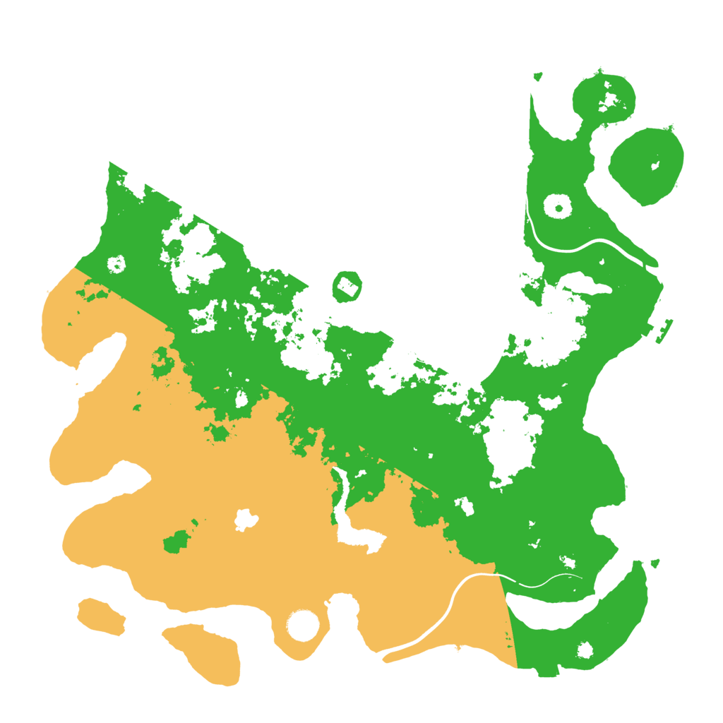 Biome Rust Map: Procedural Map, Size: 4000, Seed: 712266