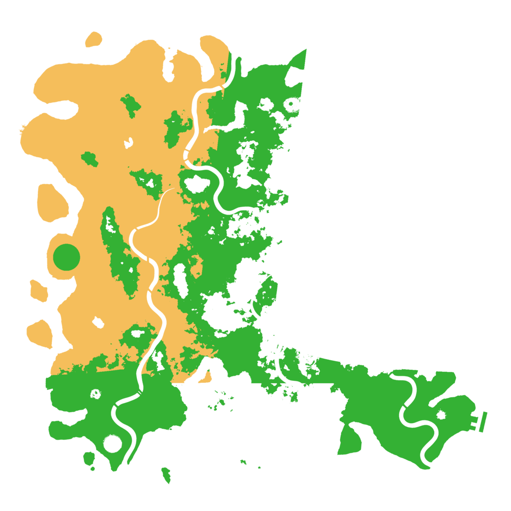 Biome Rust Map: Procedural Map, Size: 5007, Seed: 129734255