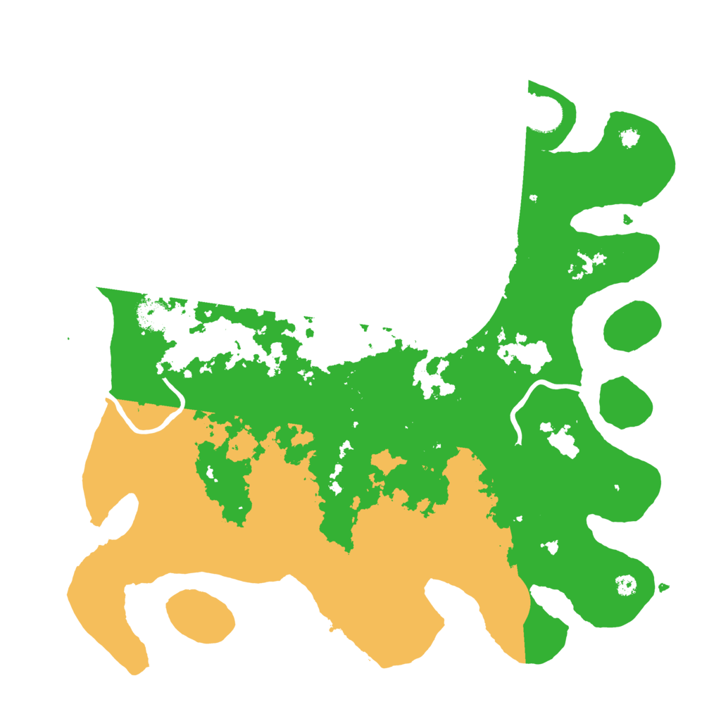 Biome Rust Map: Procedural Map, Size: 3550, Seed: 171210