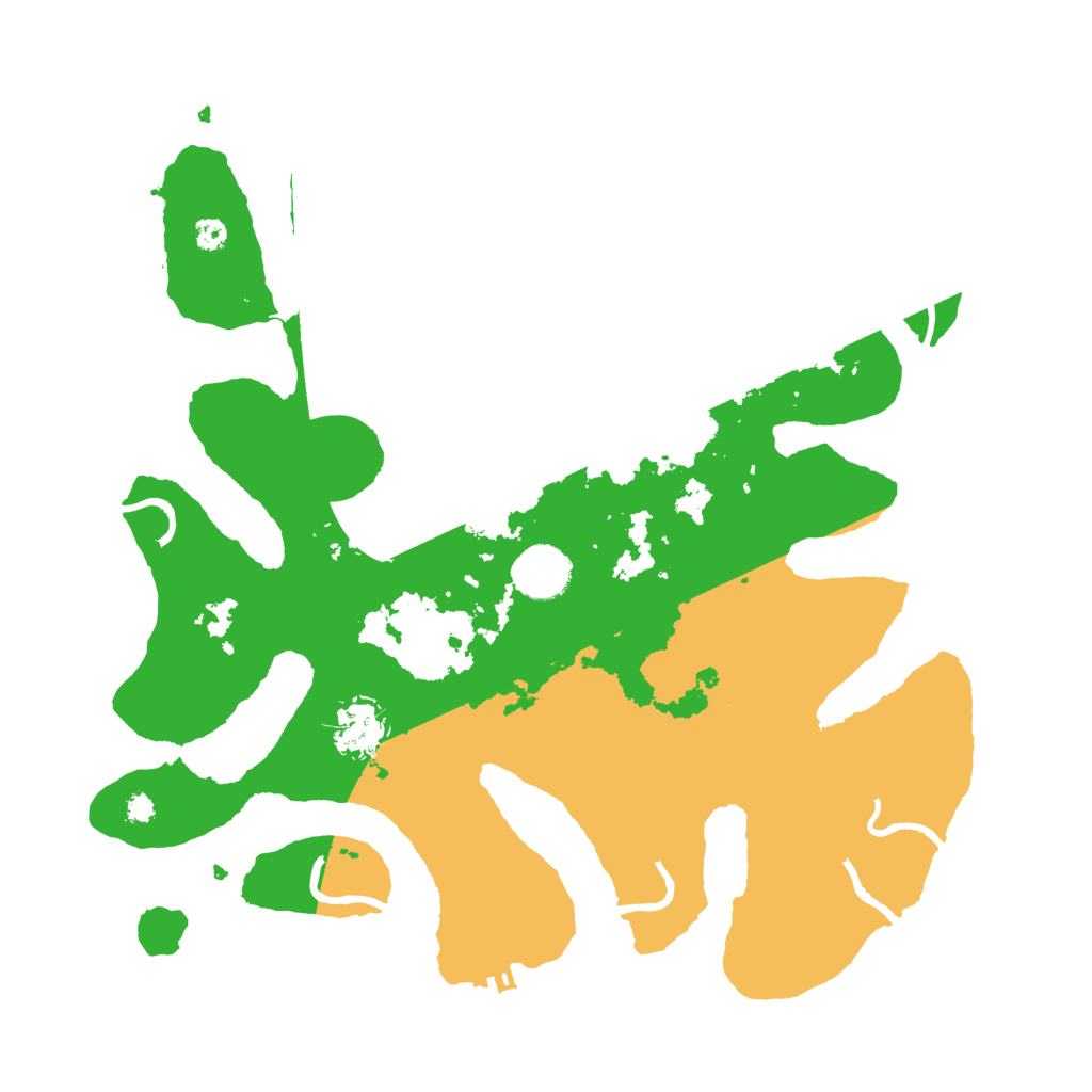 Biome Rust Map: Procedural Map, Size: 3500, Seed: 565999495