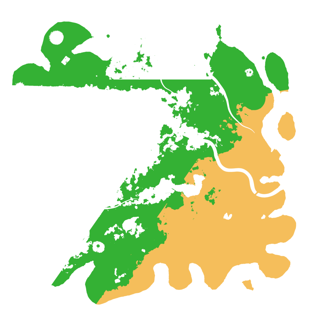 Biome Rust Map: Procedural Map, Size: 4000, Seed: 1073857307