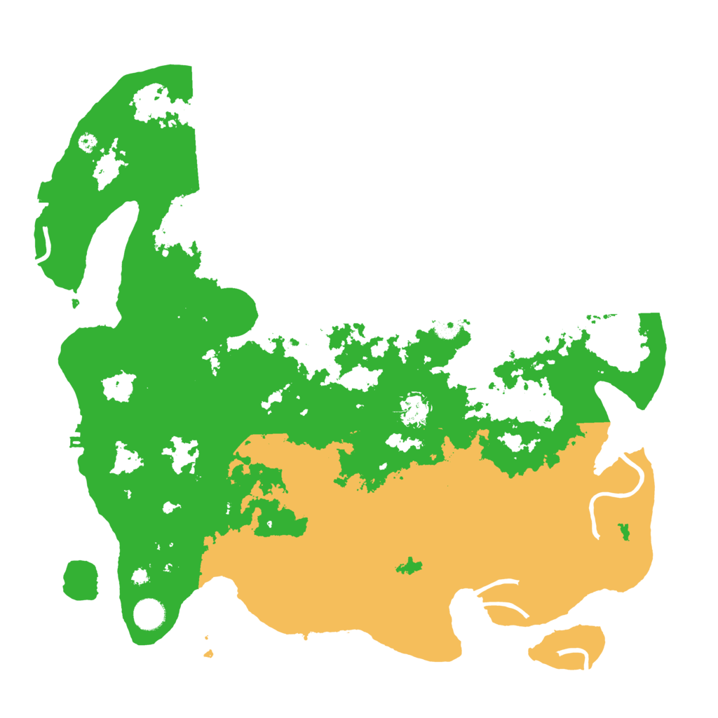 Biome Rust Map: Procedural Map, Size: 4000, Seed: 196373