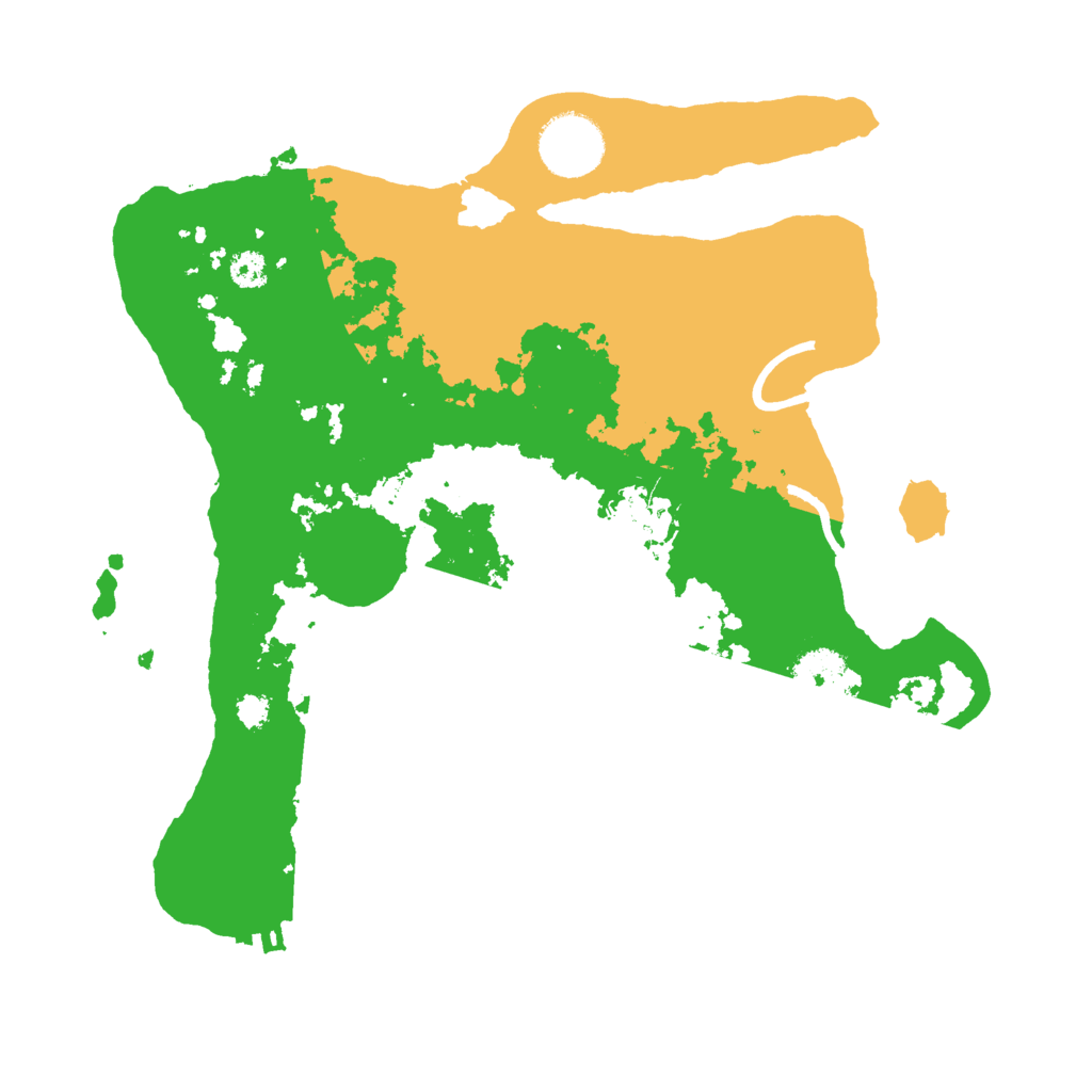 Biome Rust Map: Procedural Map, Size: 3000, Seed: 4712710