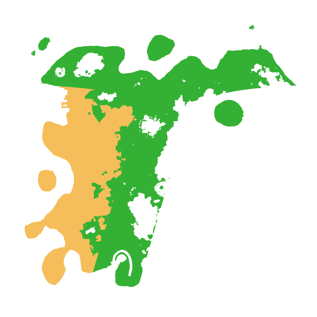 Biome Rust Map: Procedural Map, Size: 3200, Seed: 32053