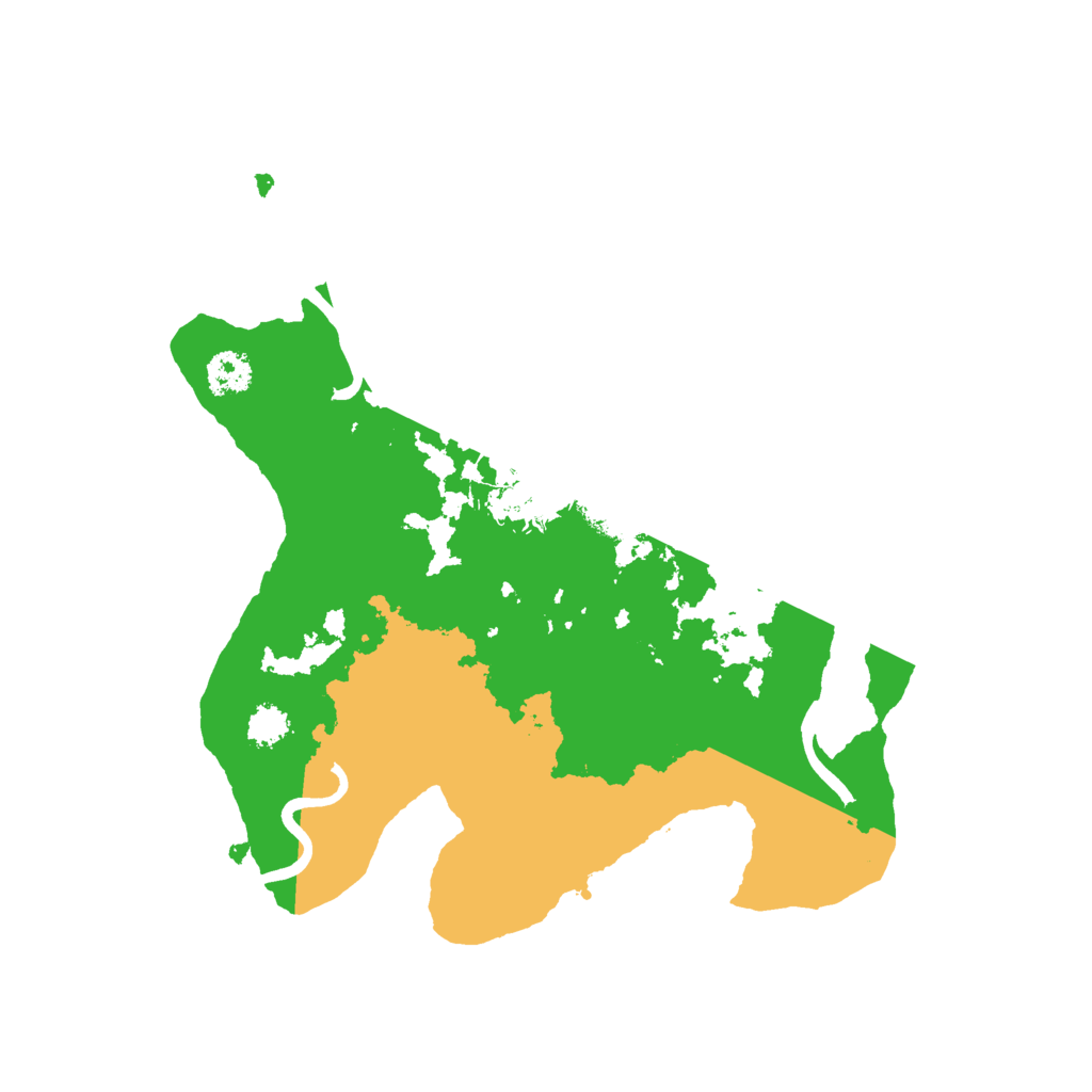 Biome Rust Map: Procedural Map, Size: 2500, Seed: 777