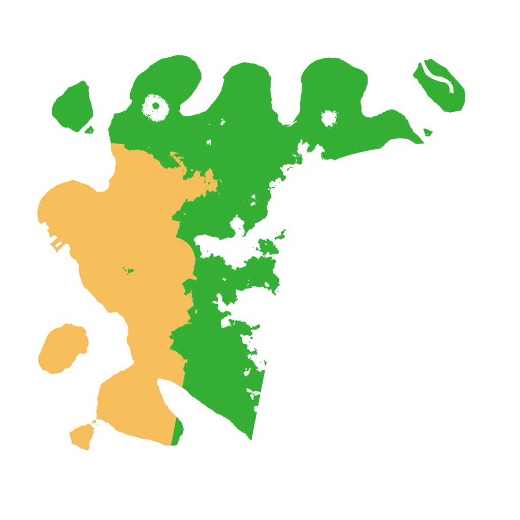 Biome Rust Map: Procedural Map, Size: 3000, Seed: 1675697085