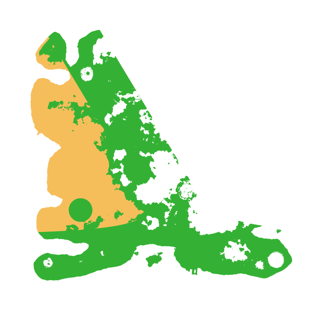 Biome Rust Map: Procedural Map, Size: 3550, Seed: 423375