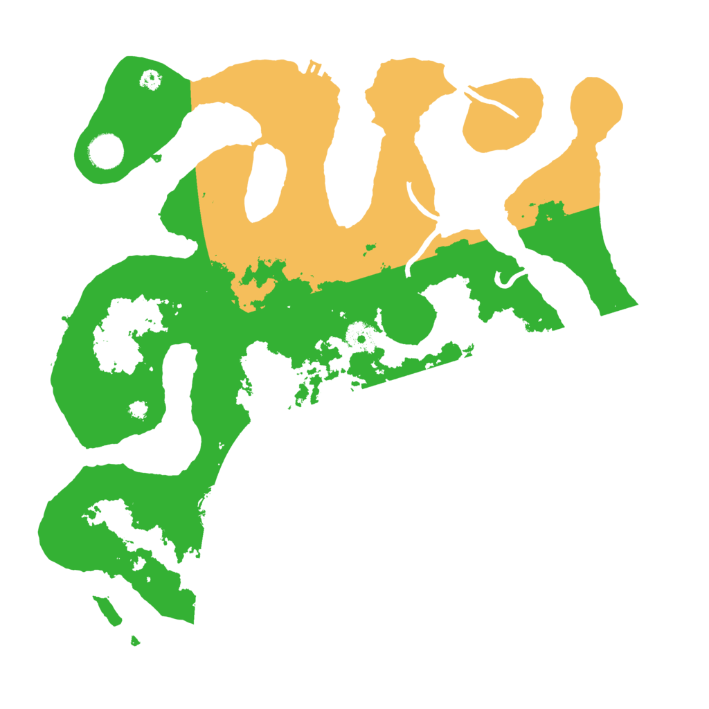 Biome Rust Map: Procedural Map, Size: 3550, Seed: 60018