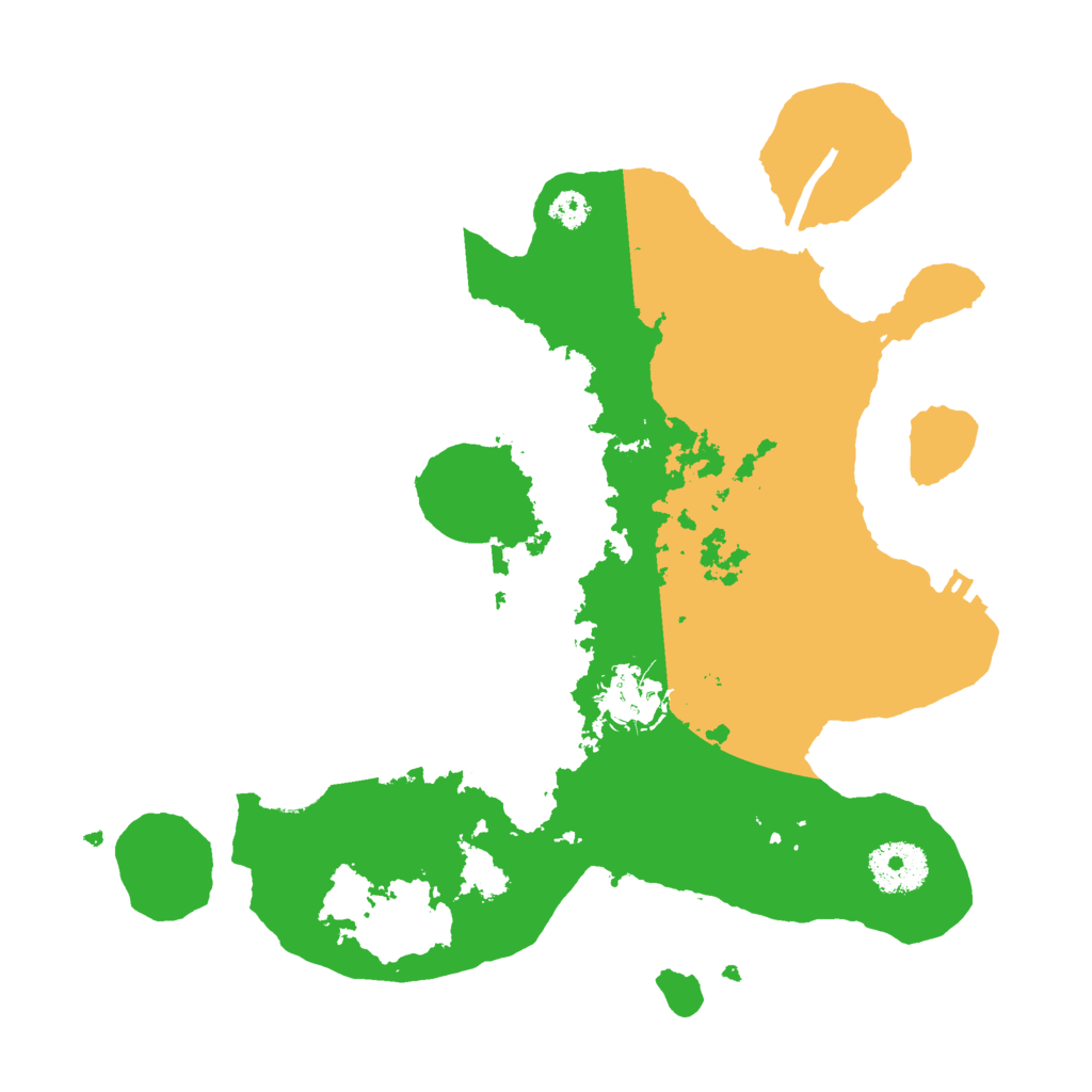 Biome Rust Map: Procedural Map, Size: 3000, Seed: 188880