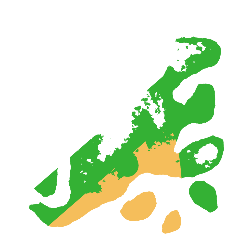 Biome Rust Map: Barren, Size: 3000, Seed: 792100031