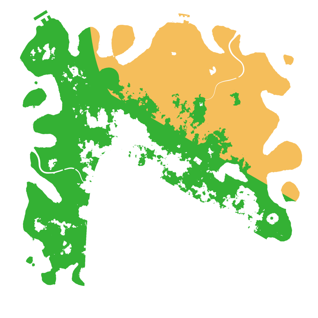 Biome Rust Map: Procedural Map, Size: 4250, Seed: 14947