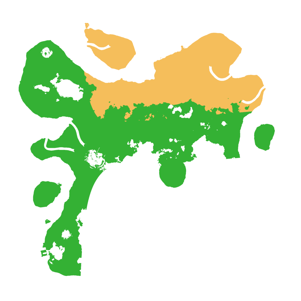 Biome Rust Map: Procedural Map, Size: 3000, Seed: 575373