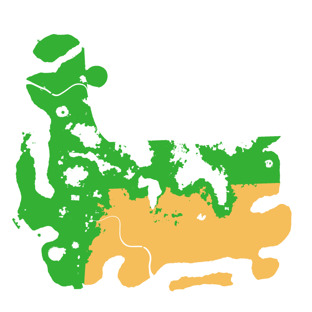 Biome Rust Map: Procedural Map, Size: 4000, Seed: 5758777