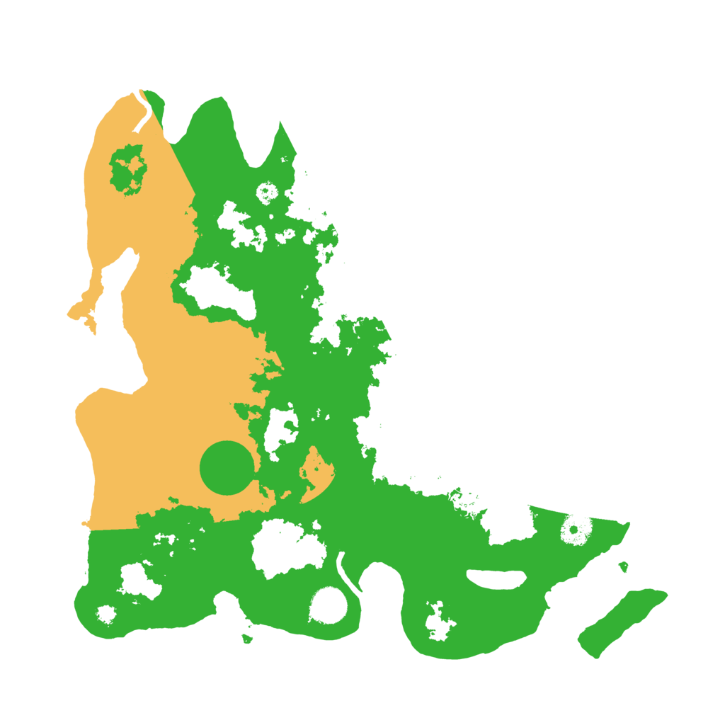 Biome Rust Map: Procedural Map, Size: 3500, Seed: 3022083