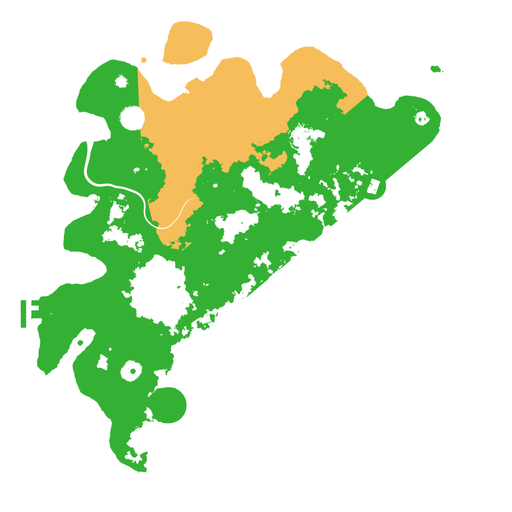 Biome Rust Map: Procedural Map, Size: 3750, Seed: 13