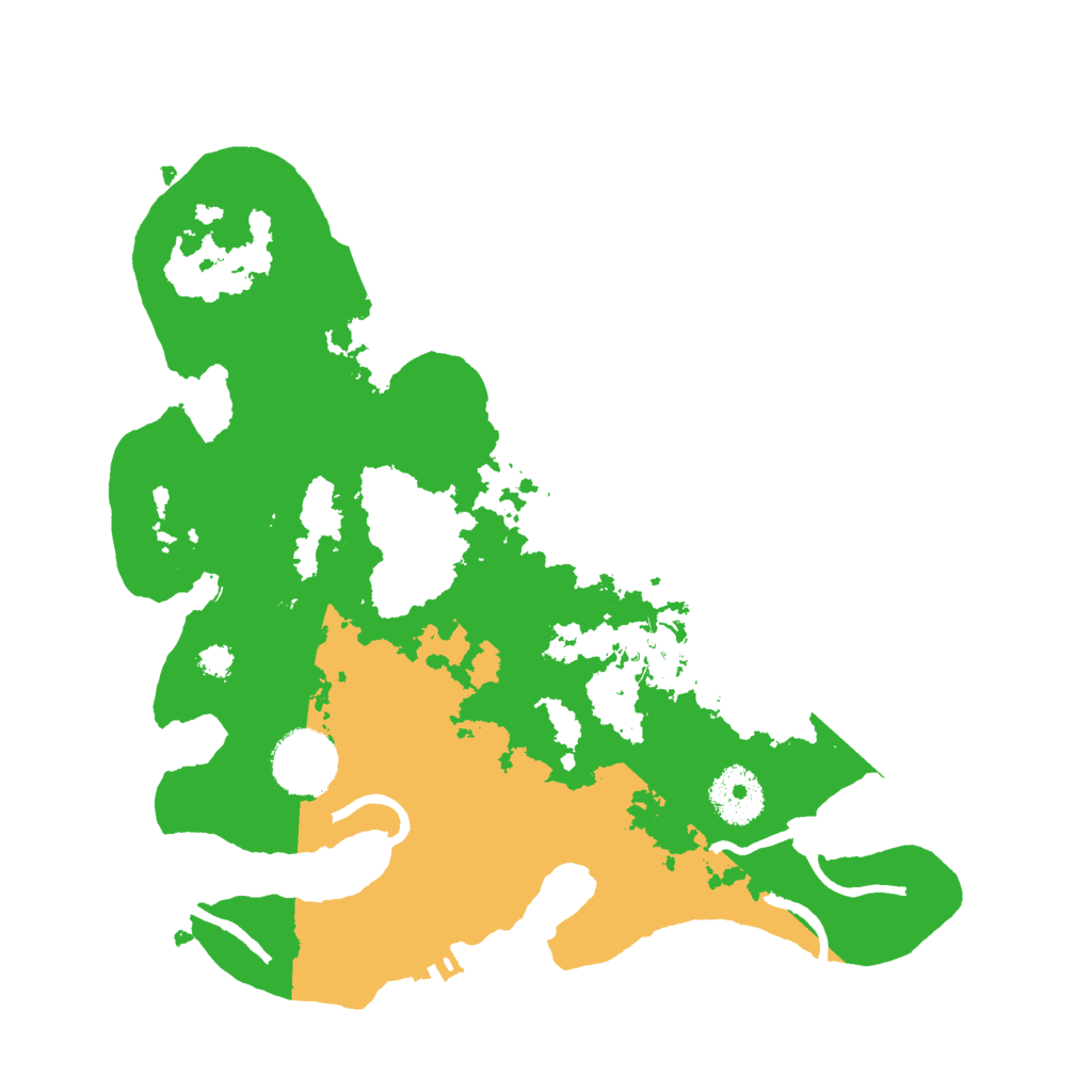 Biome Rust Map: Procedural Map, Size: 3000, Seed: 972127