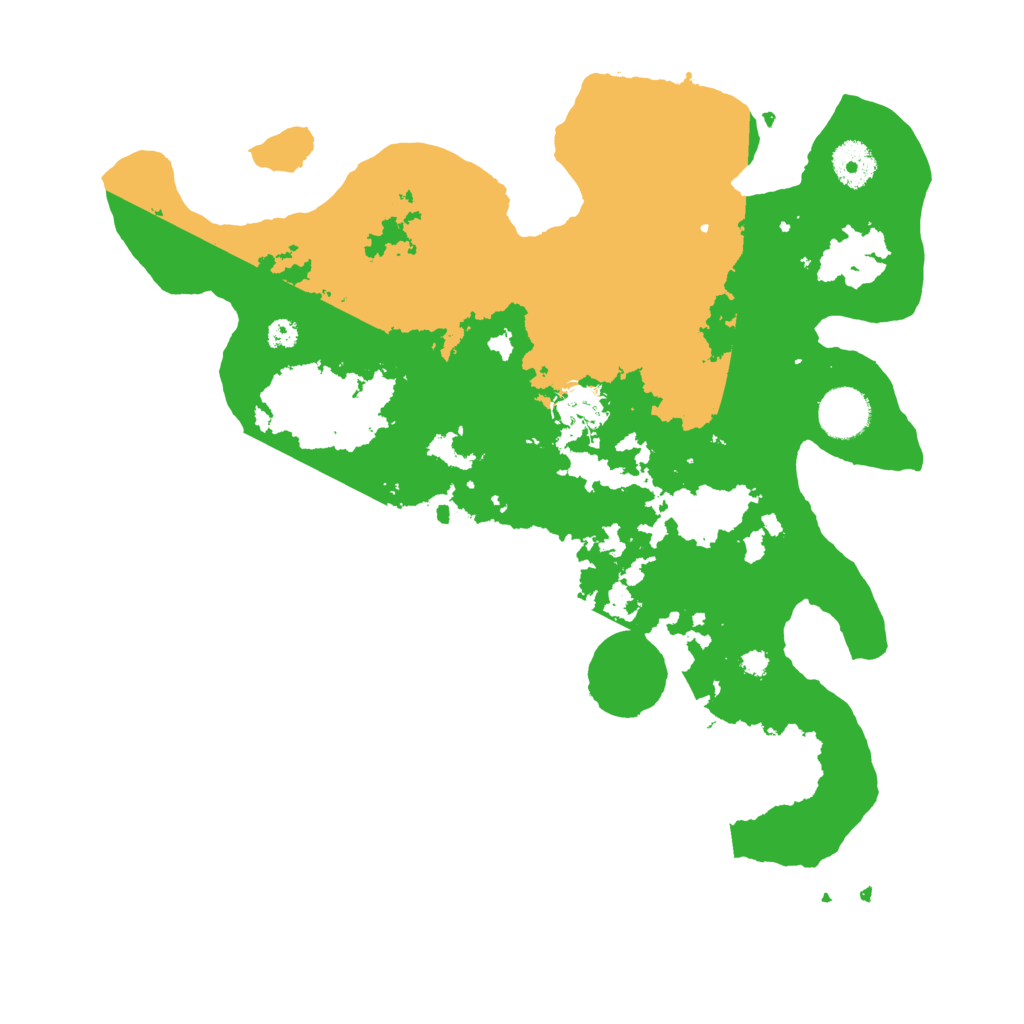 Biome Rust Map: Procedural Map, Size: 3500, Seed: 456546