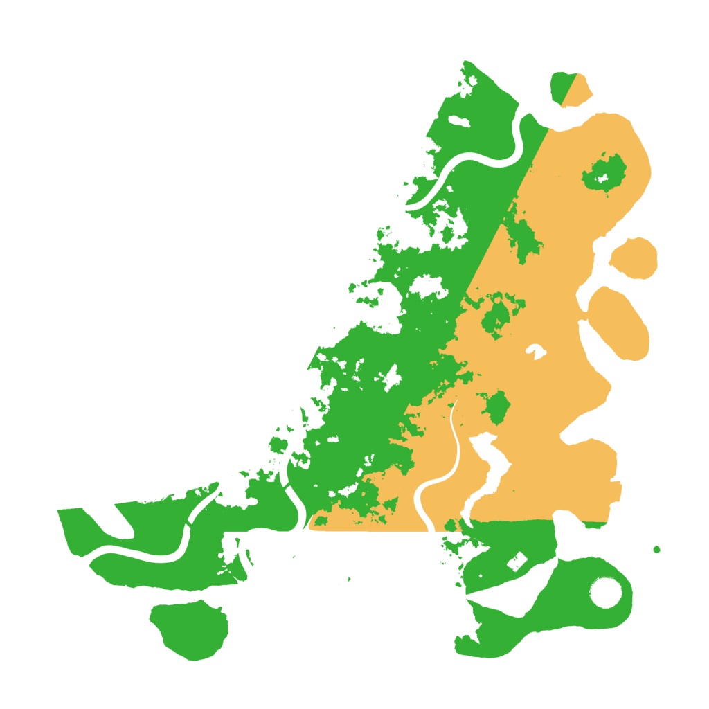 Biome Rust Map: Procedural Map, Size: 4000, Seed: 14784836