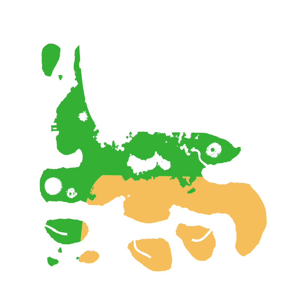 Biome Rust Map: Procedural Map, Size: 3000, Seed: 15881