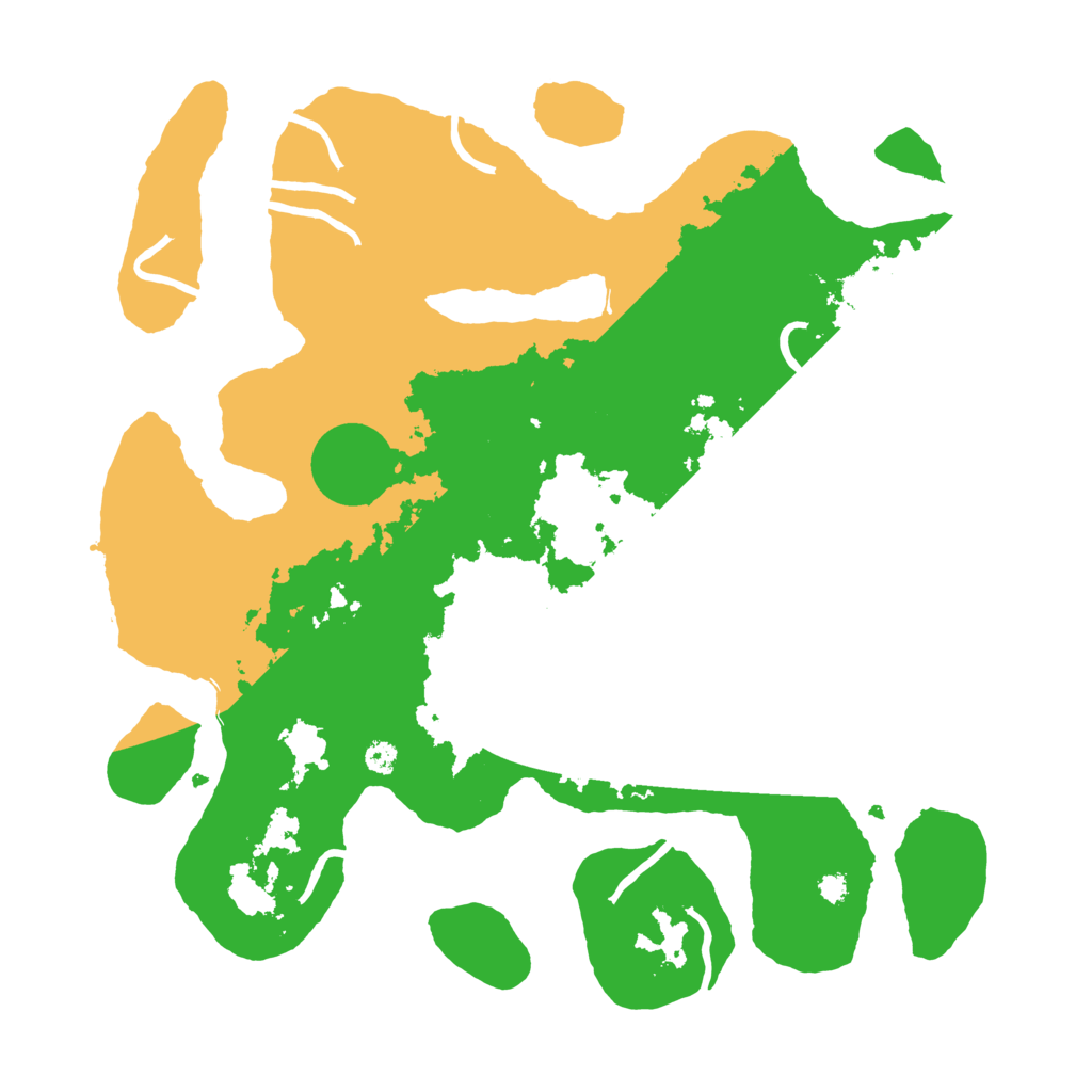 Biome Rust Map: Procedural Map, Size: 3500, Seed: 2306441