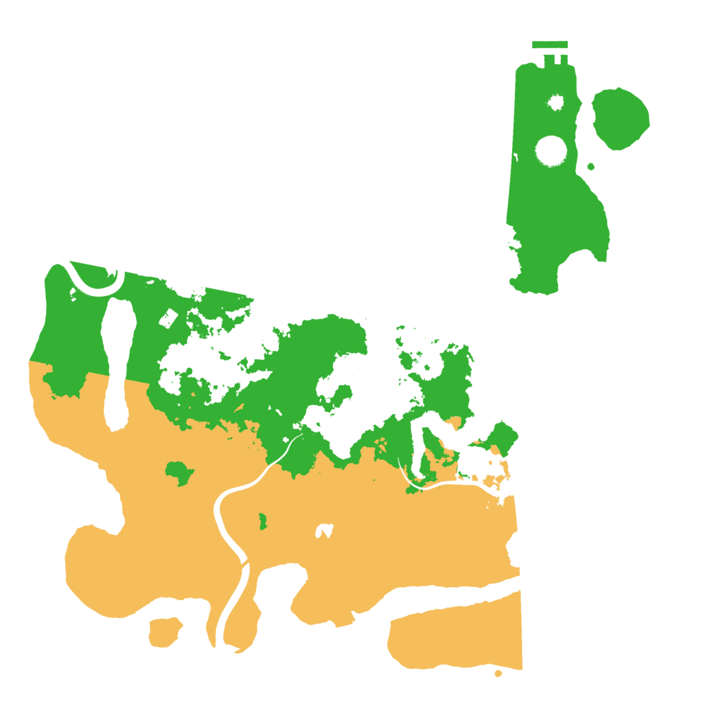 Biome Rust Map: Procedural Map, Size: 4000, Seed: 690633858