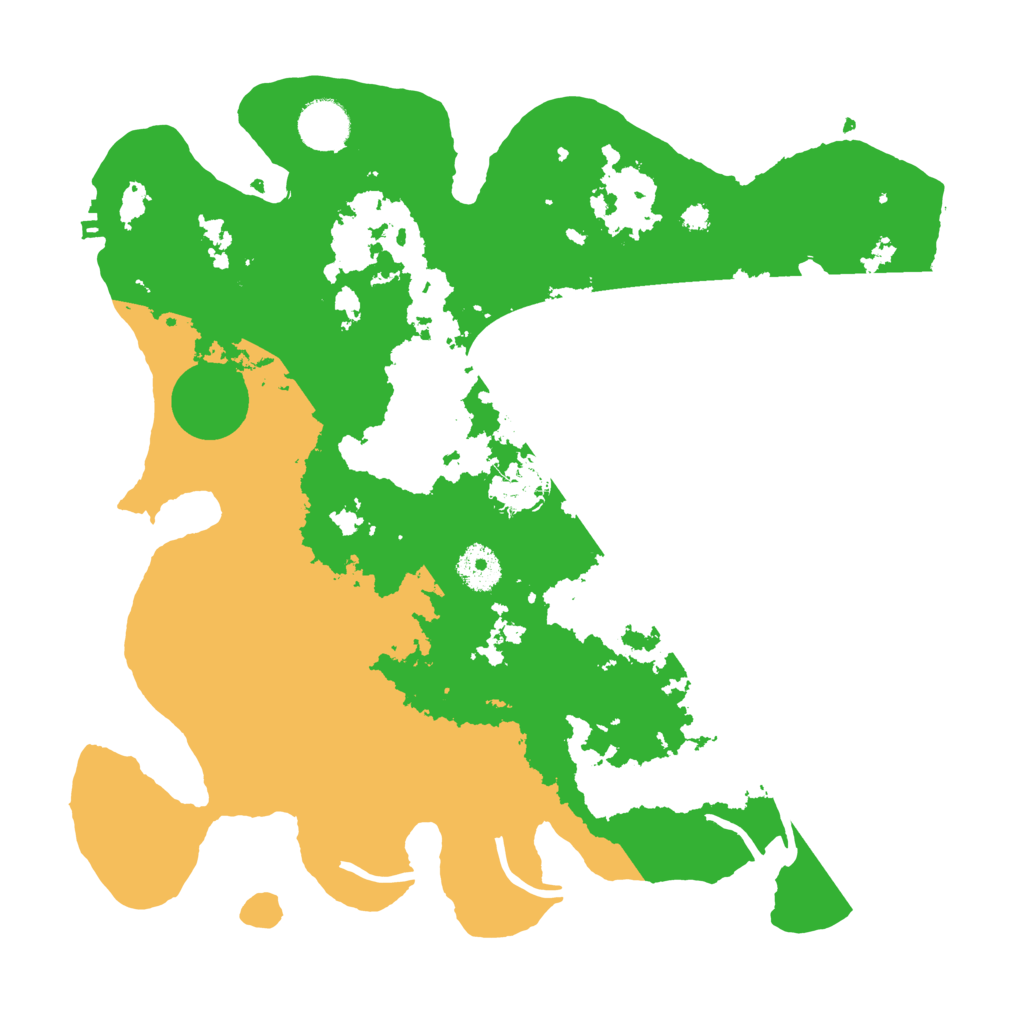 Biome Rust Map: Procedural Map, Size: 3500, Seed: 795327279