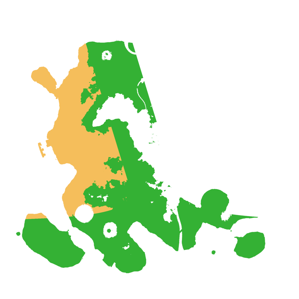Biome Rust Map: Procedural Map, Size: 3000, Seed: 1888800