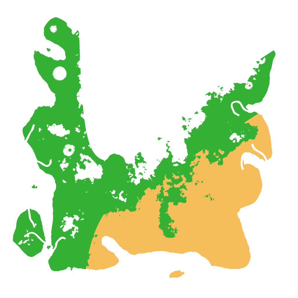 Biome Rust Map: Procedural Map, Size: 3850, Seed: 815952972