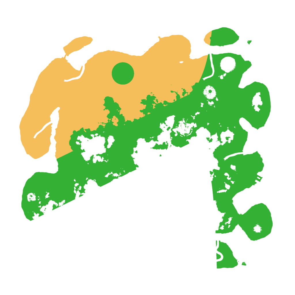 Biome Rust Map: Procedural Map, Size: 3500, Seed: 6350618