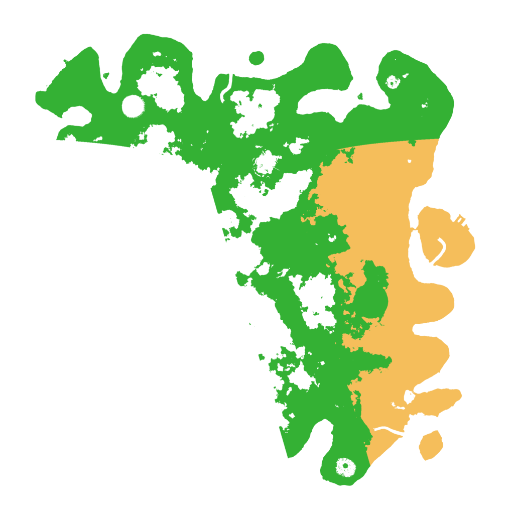 Biome Rust Map: Procedural Map, Size: 4000, Seed: 160