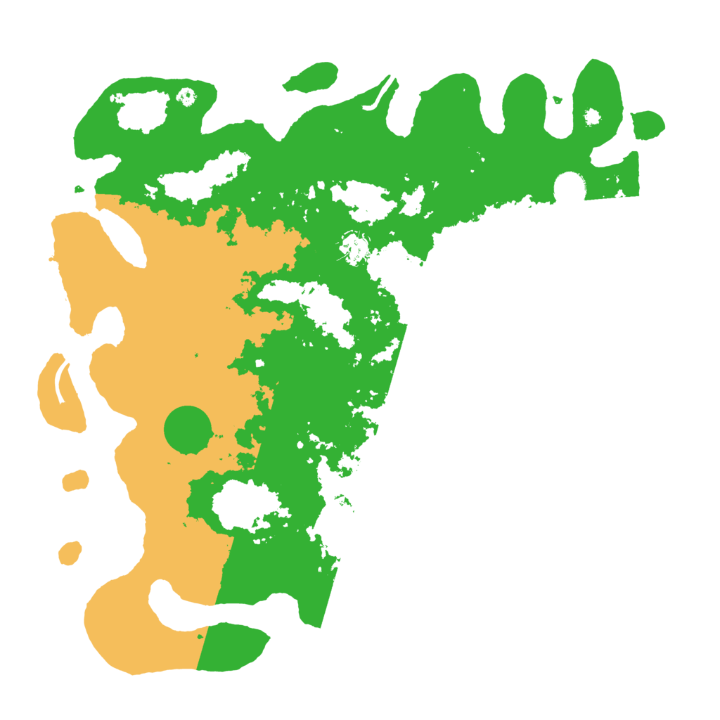 Biome Rust Map: Procedural Map, Size: 4000, Seed: 3500