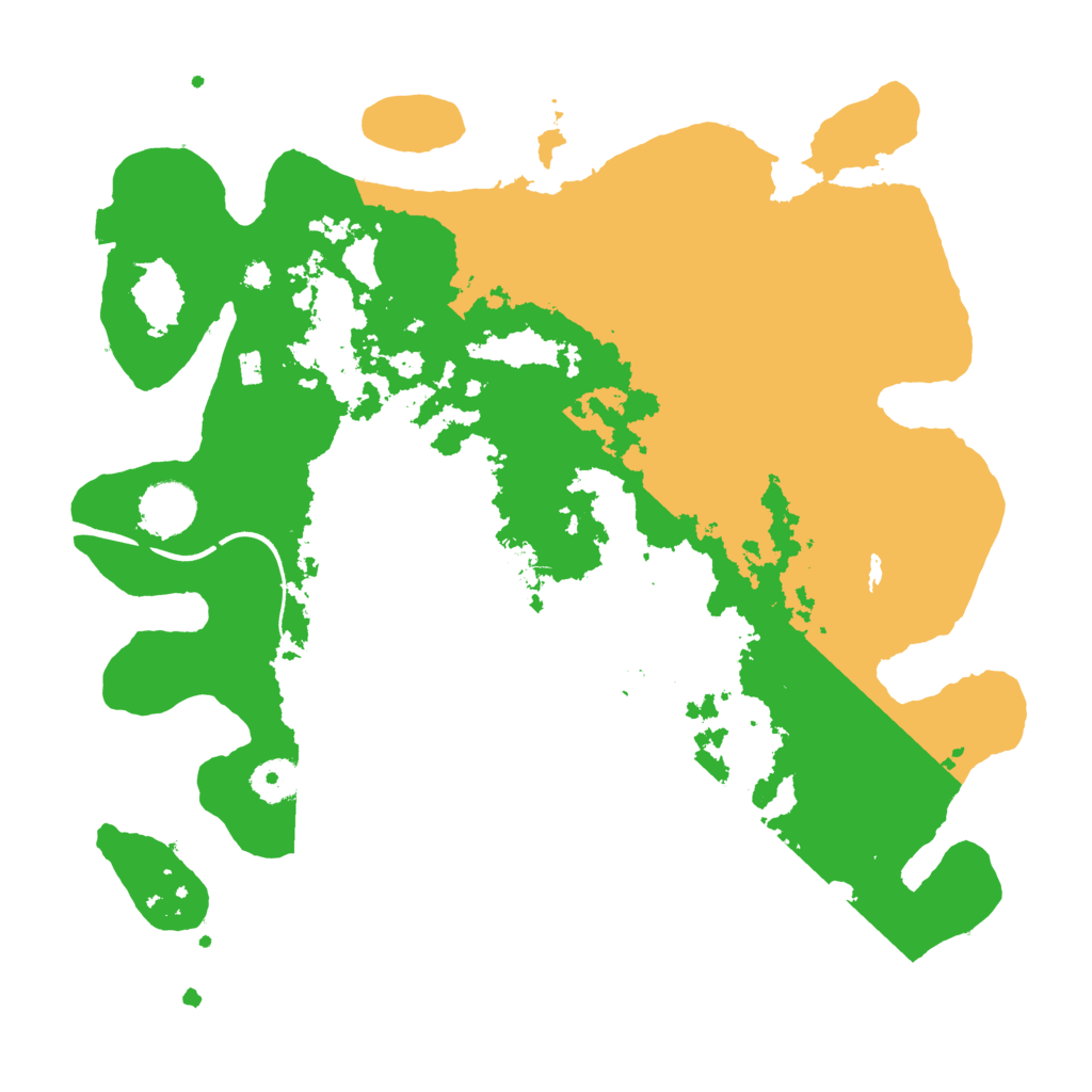 Biome Rust Map: Procedural Map, Size: 3600, Seed: 402335893
