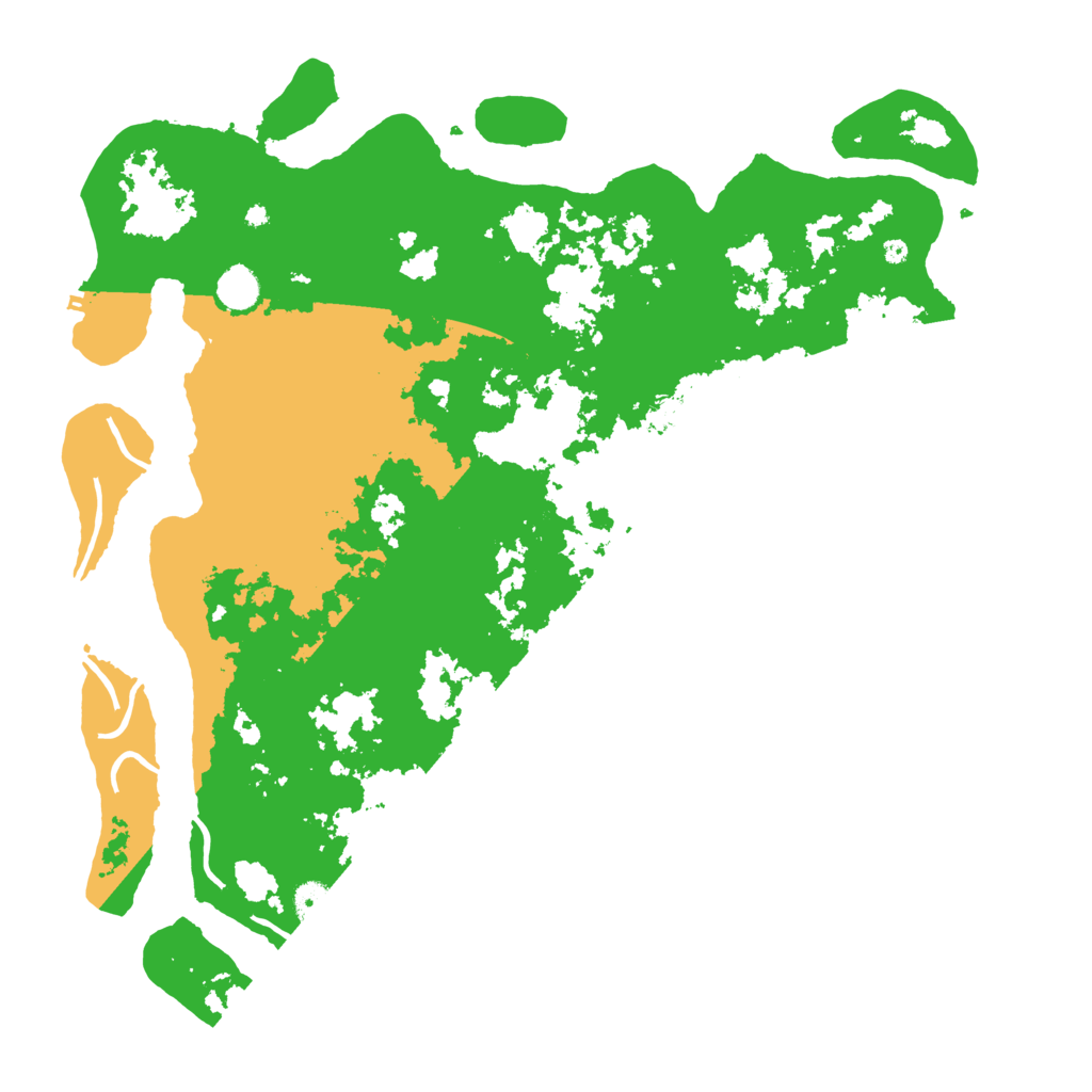 Biome Rust Map: Procedural Map, Size: 4600, Seed: 33794