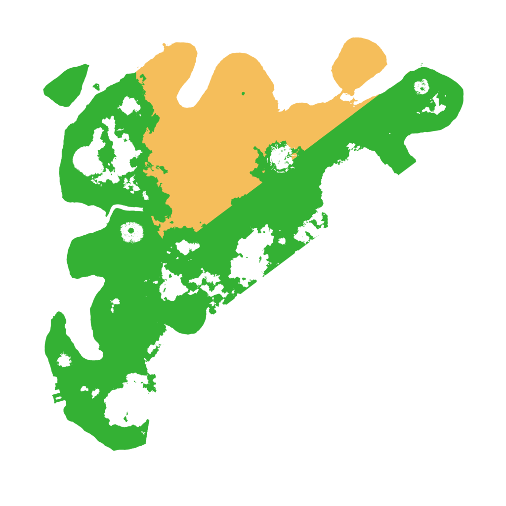 Biome Rust Map: Procedural Map, Size: 3500, Seed: 3903479