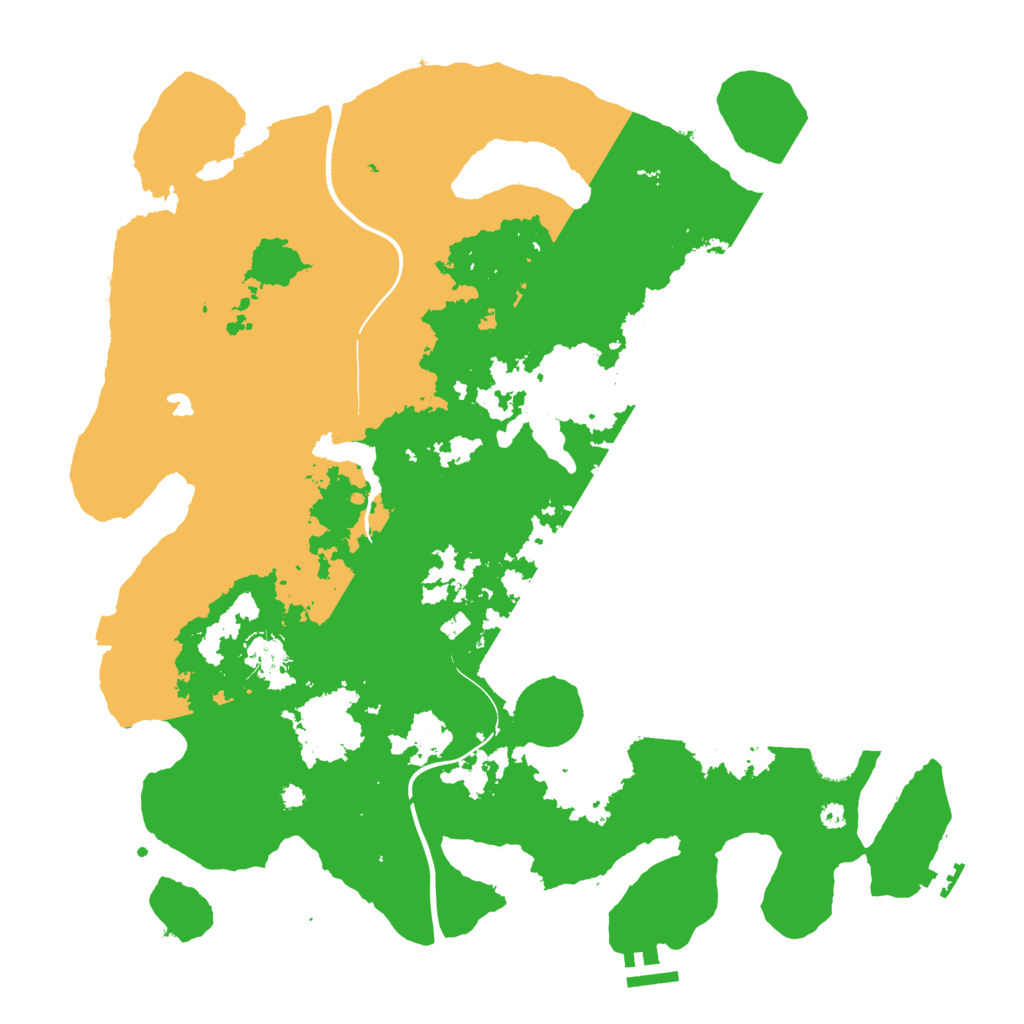 Biome Rust Map: Procedural Map, Size: 4000, Seed: 6463098
