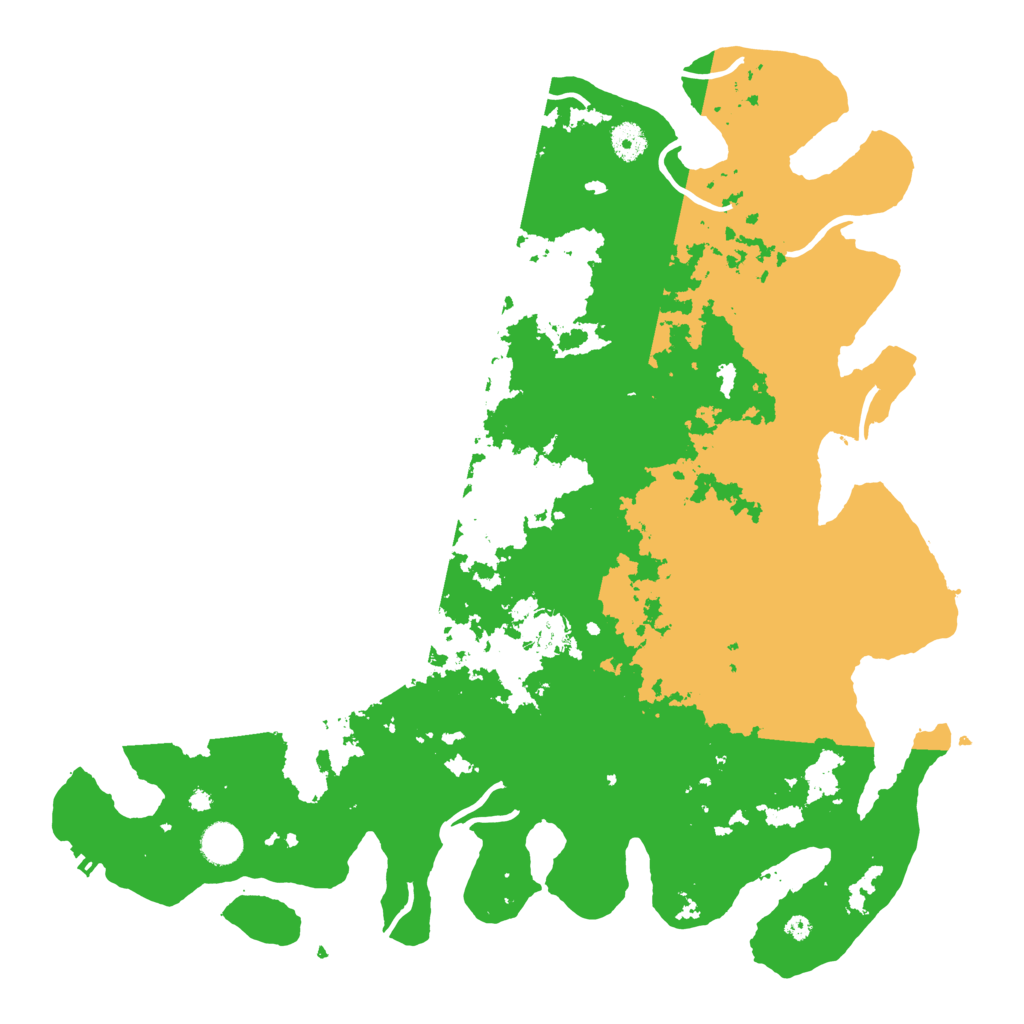 Biome Rust Map: Procedural Map, Size: 4250, Seed: 68654046