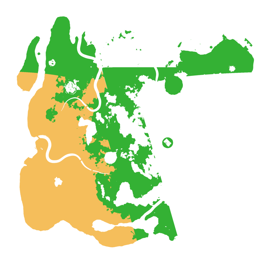 Biome Rust Map: Procedural Map, Size: 4000, Seed: 1464971210