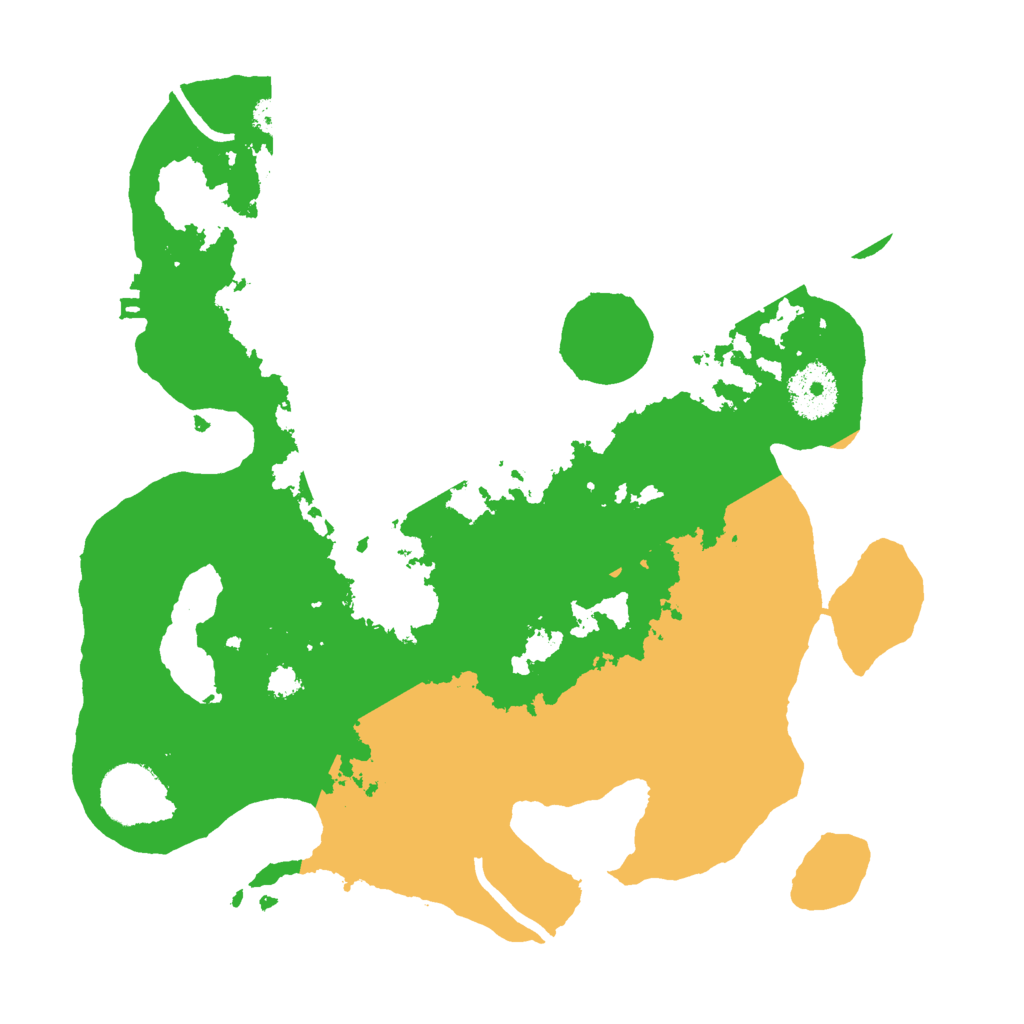 Biome Rust Map: Procedural Map, Size: 3000, Seed: 1309477353